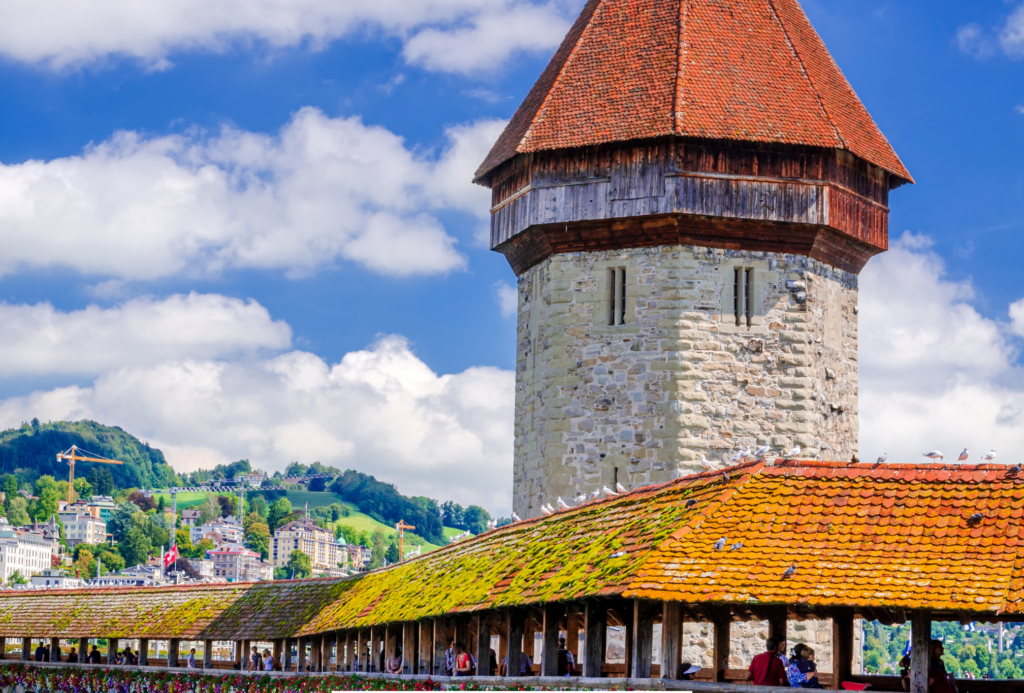 View of Swiss church